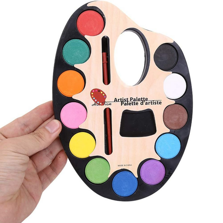 Color Palette with Brush for Kids(Big)