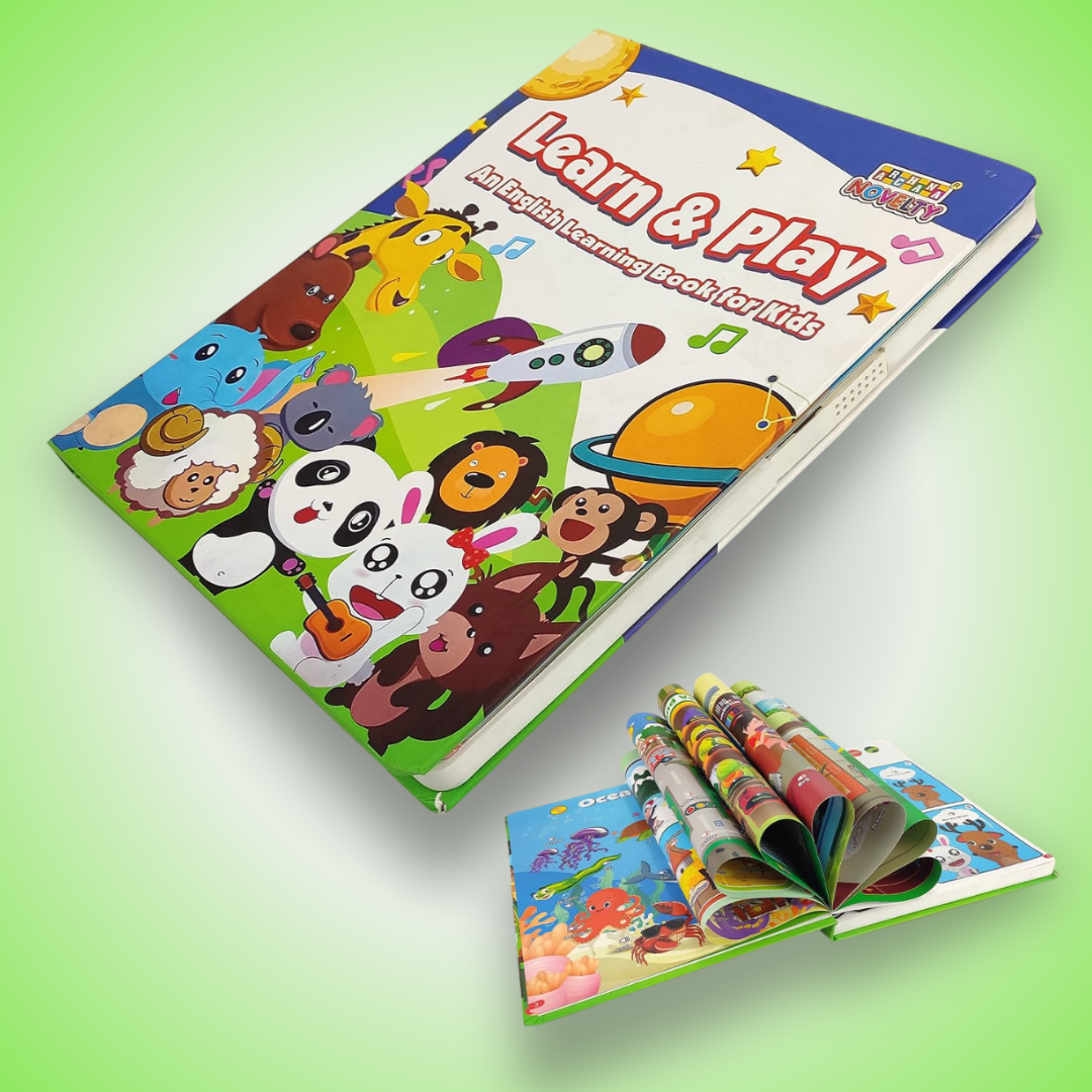 LEARN & PLAY: An English Learning Book for Kids - Rechargeable – KidsBestie