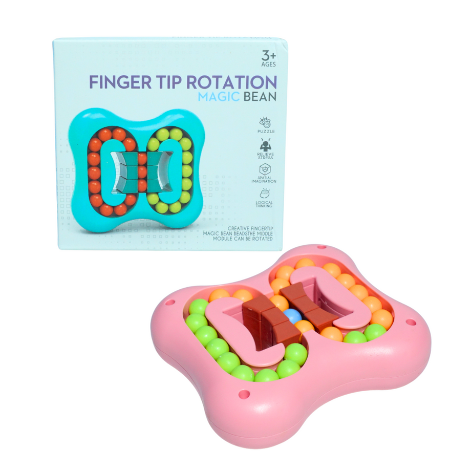 Rotating Magic Box Rotating Magic Bean Cube Intelligent Stress Relief Toy – Kids Bestie