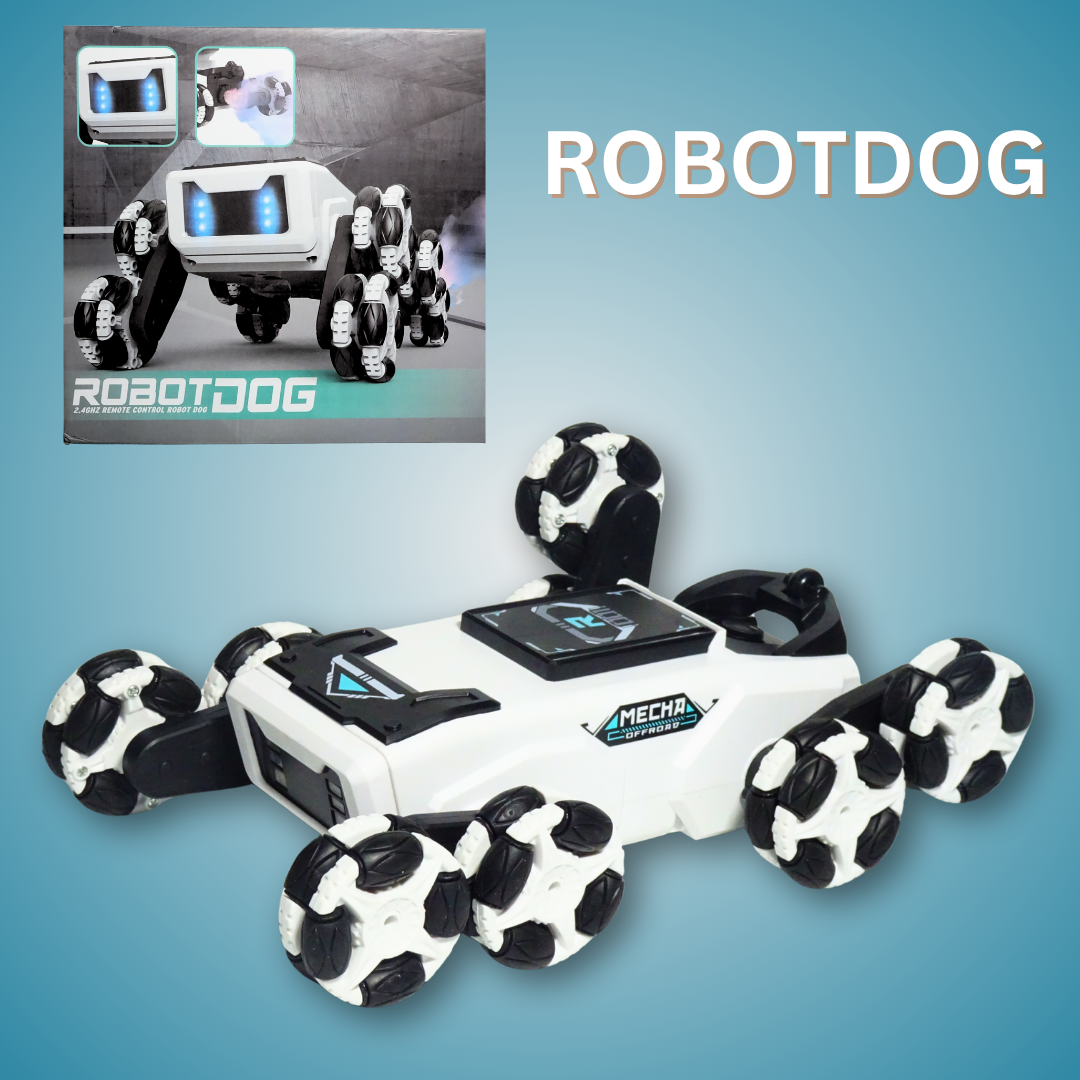 Robot Dog Car with Smoke Effect for Kids | KidsBestie