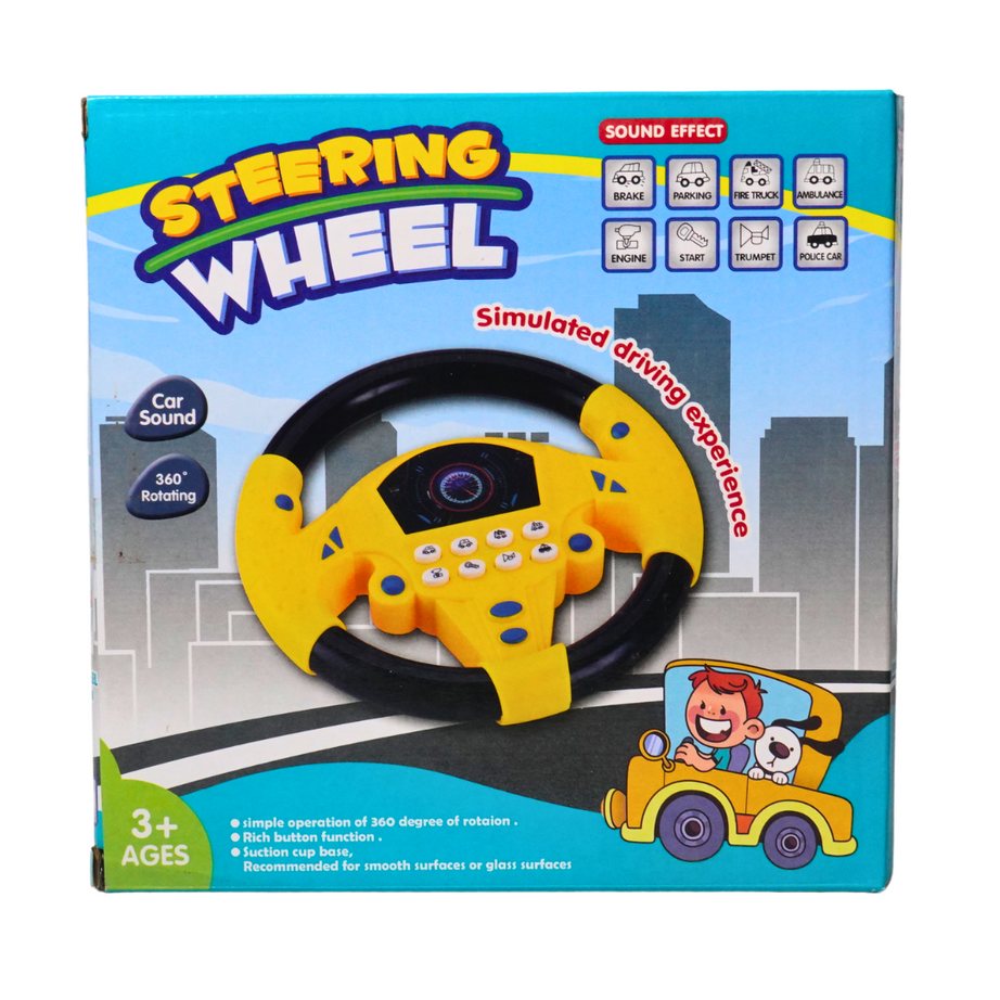 Steering Wheel Learning Simulation Toy for Kids