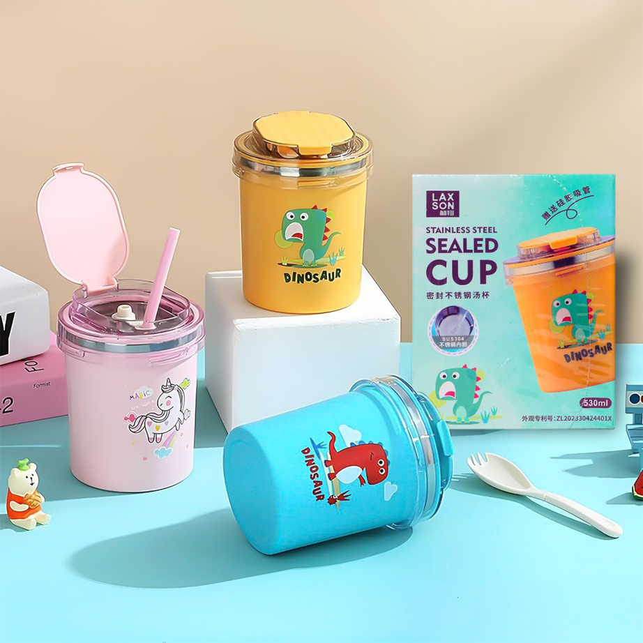 Stainless Steel Sealed Cup for Kids | KidsBestie | KB