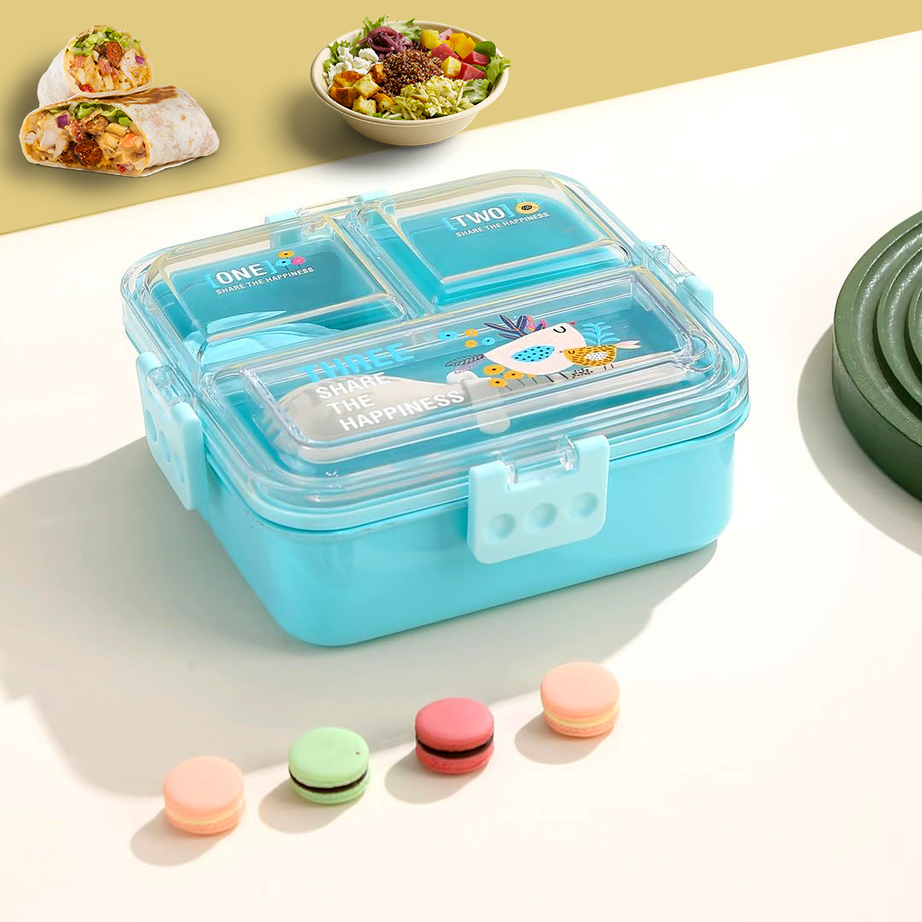 "One Two Three Share the Happiness” Lunch Box for Kids 7139 | KidsBestie | KB