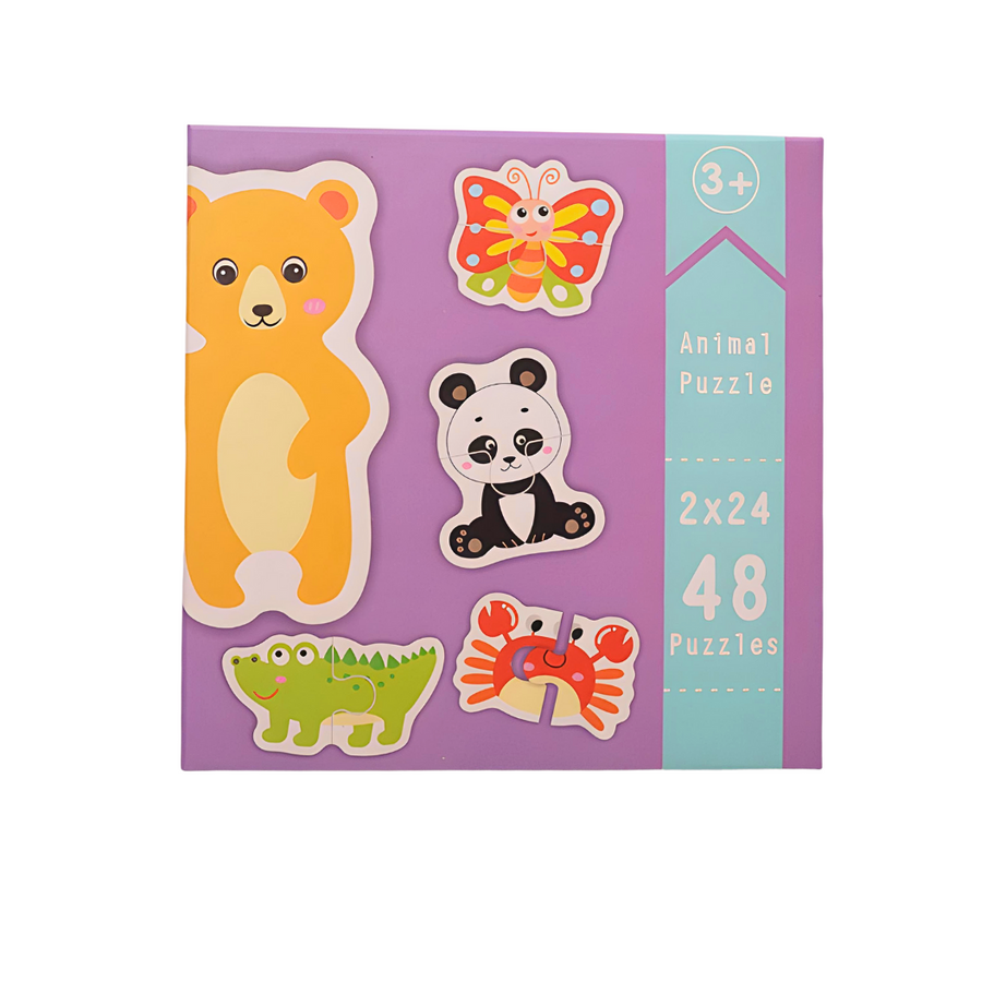 Animals Jigsaw Puzzle for Kids 48 Puzzle Pieces BOX