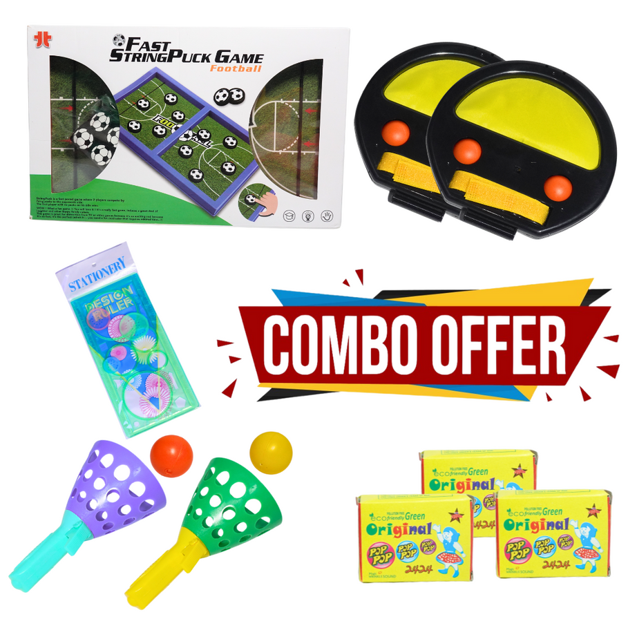 Diwali Super Catch and Play 5 in 1 Combo - 6+ Age