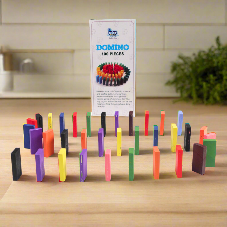 DOMINO-100 Pieces for Kids Age 3 +