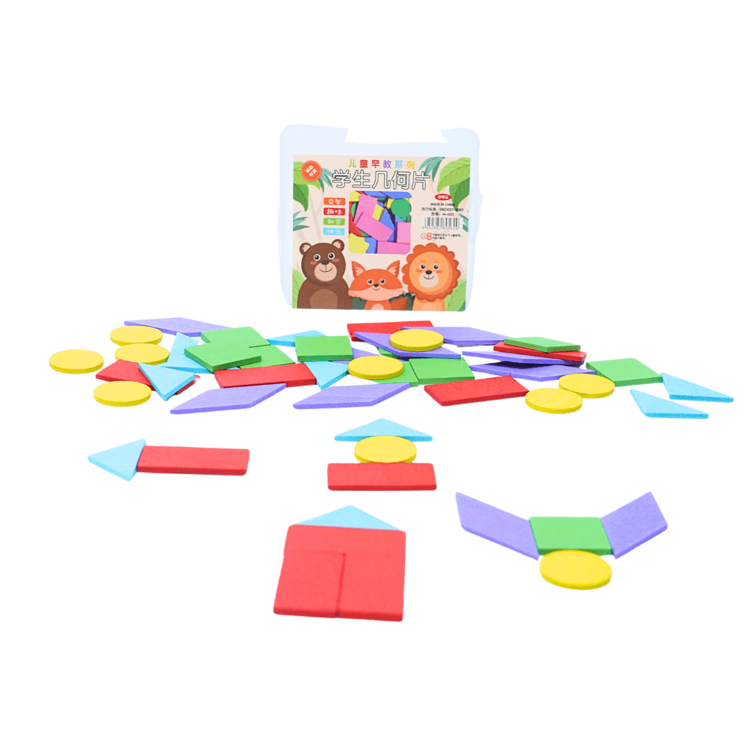 2 Boxes of Small shapes (Random colour will be send) - Kids Bestie