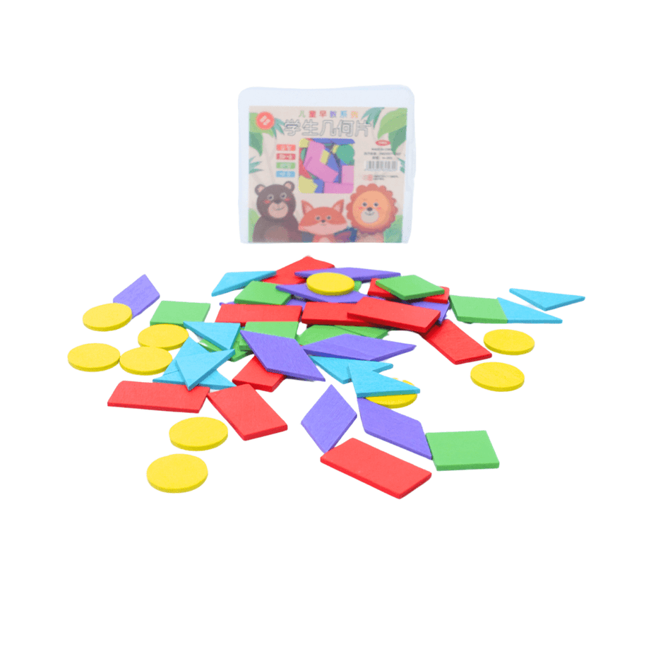 2 Boxes of Small shapes (Random colour will be send) - Kids Bestie