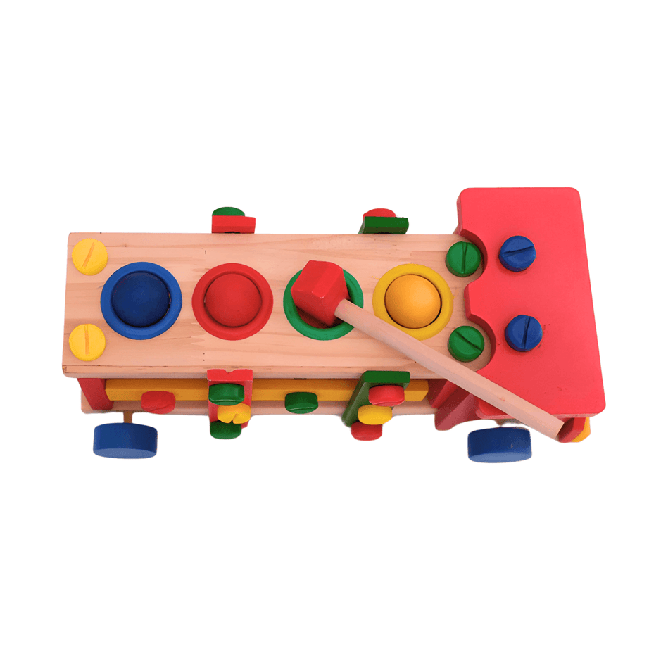 2 in 1 DIY Reassembly Screw Car - Kids Bestie