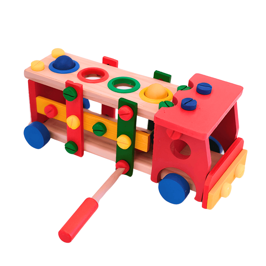 2 in 1 DIY Reassembly Screw Car - Kids Bestie