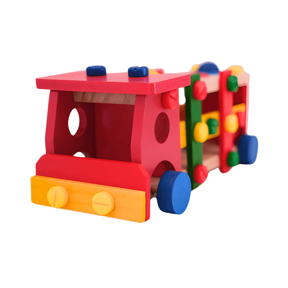 2 in 1 DIY Reassembly Screw Car - Kids Bestie