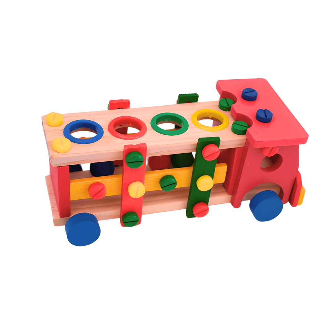 2 in 1 DIY Reassembly Screw Car - Kids Bestie