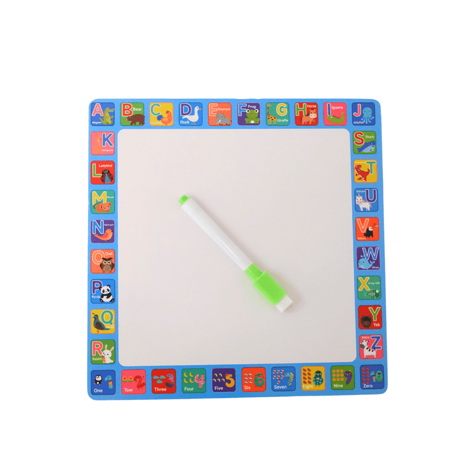 2 in 1 Puzzle-Lifecycle of Animals+ Whiteboard, marker(Medium)-Random design will be send - Kids Bestie