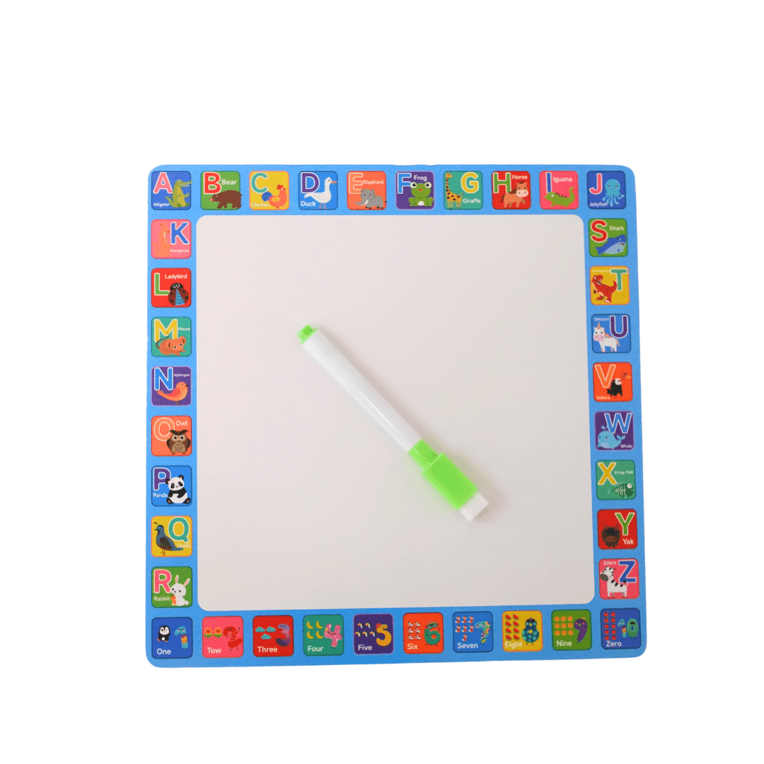 2 in 1 Puzzle-Lifecycle of Animals+ Whiteboard, marker(Medium)-Random design will be send - Kids Bestie