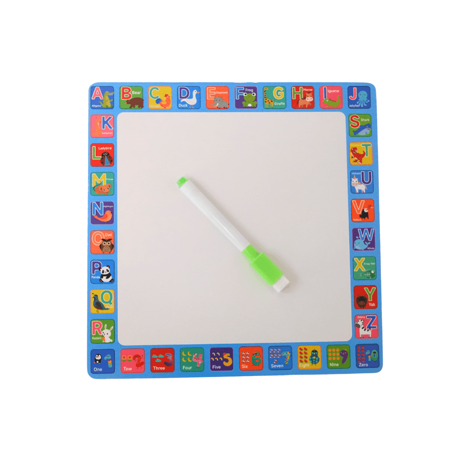 2 in 1 Puzzle-Lifecycle of Flowers+ Whiteboard, marker(Medium)-Random design will be send - Kids Bestie