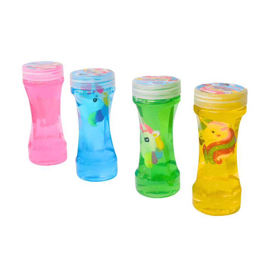 2 Magic Tube Slime with unicorn for Boys and Girls(Random colours will be send) - Kids Bestie