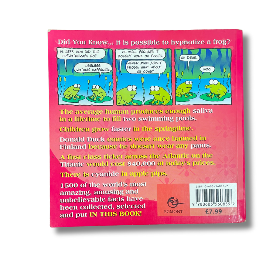 Over 1500 Amazing Facts – Preloved Edition | KidsBestie | KB3246