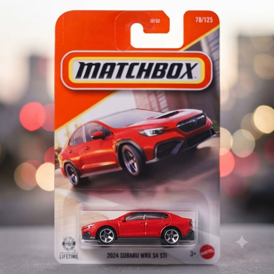 Matchbox 2024 Subaru WRX S4 STI Die-Cast Collectible