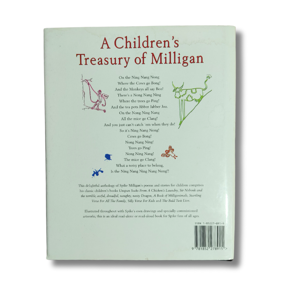 A Children's Treasury of Milligan by Spike Milligan – Preloved Edition | KidsBestie | kb2101