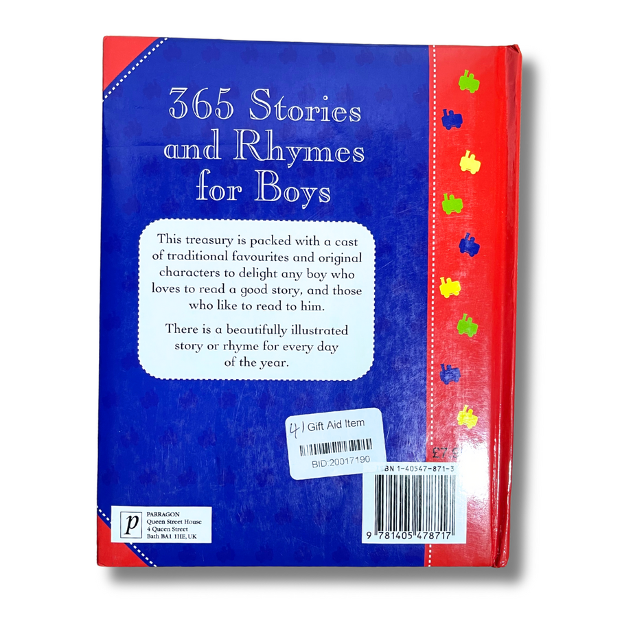 365 Stories and Rhymes for Boys – Preloved Edition | KidsBestie | KB2317