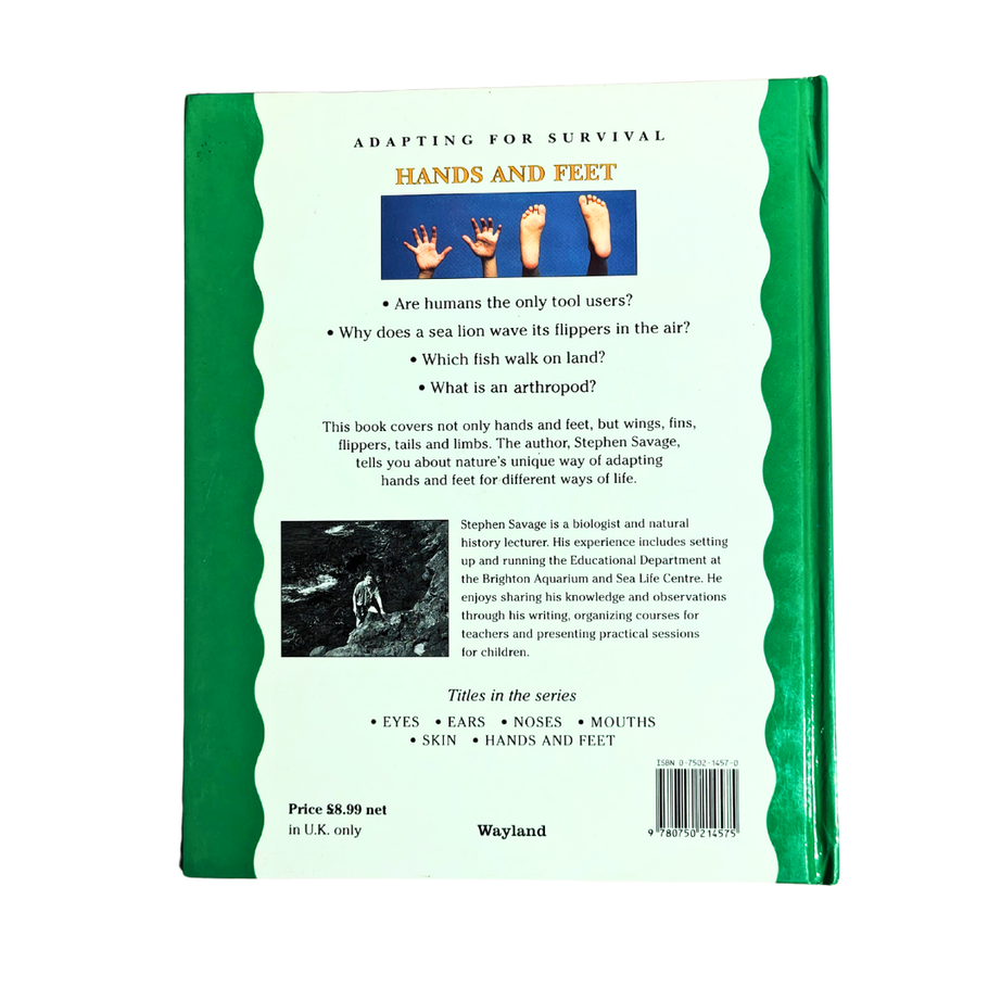 Hands and Feet by Stephen Savage – Preloved Edition | KidsBestie | kb2137