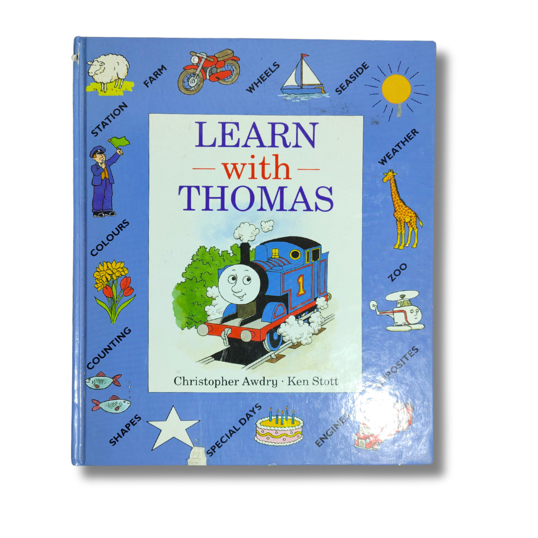 Learn with Thomas by Christopher Awdry – Preloved Edition | KidsBestie | kb2014