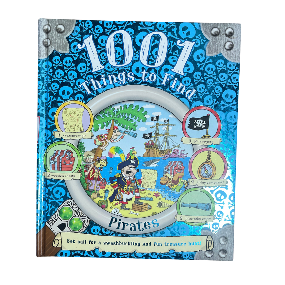 1001 Things to Find: Pirates – Preloved Edition kids bestie |kb3316