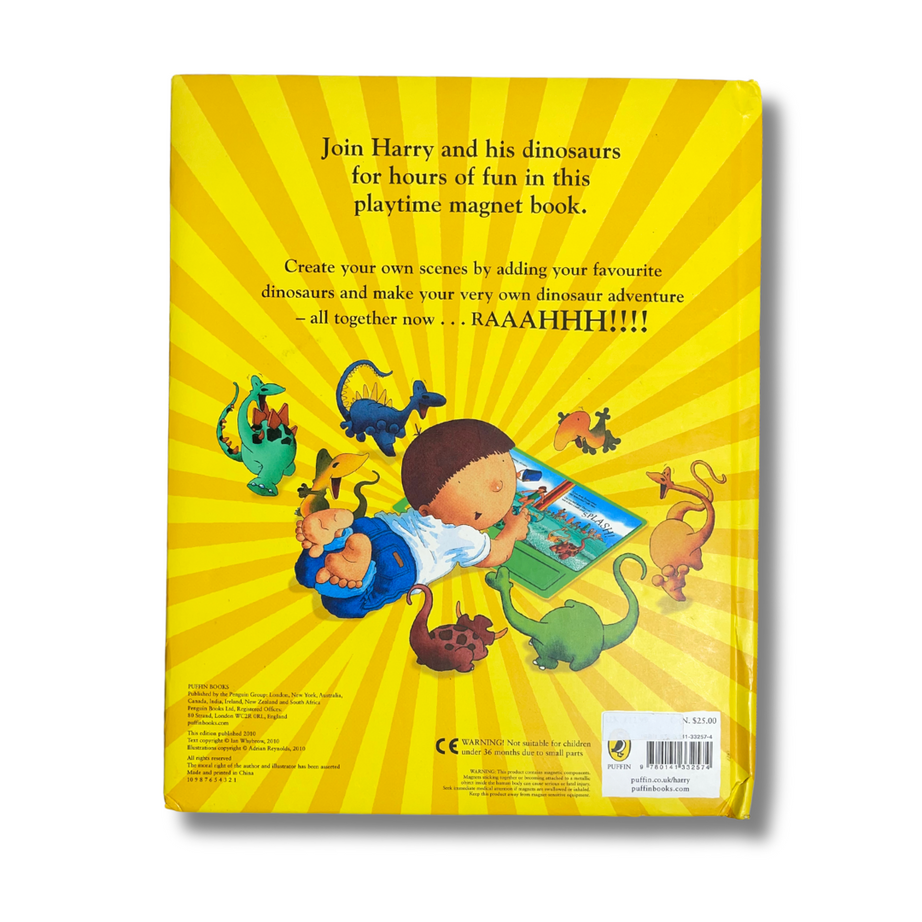 Harry and the Bucketful of Dinosaurs Magnet Book – Preloved Edition | KidsBestie | kb2307