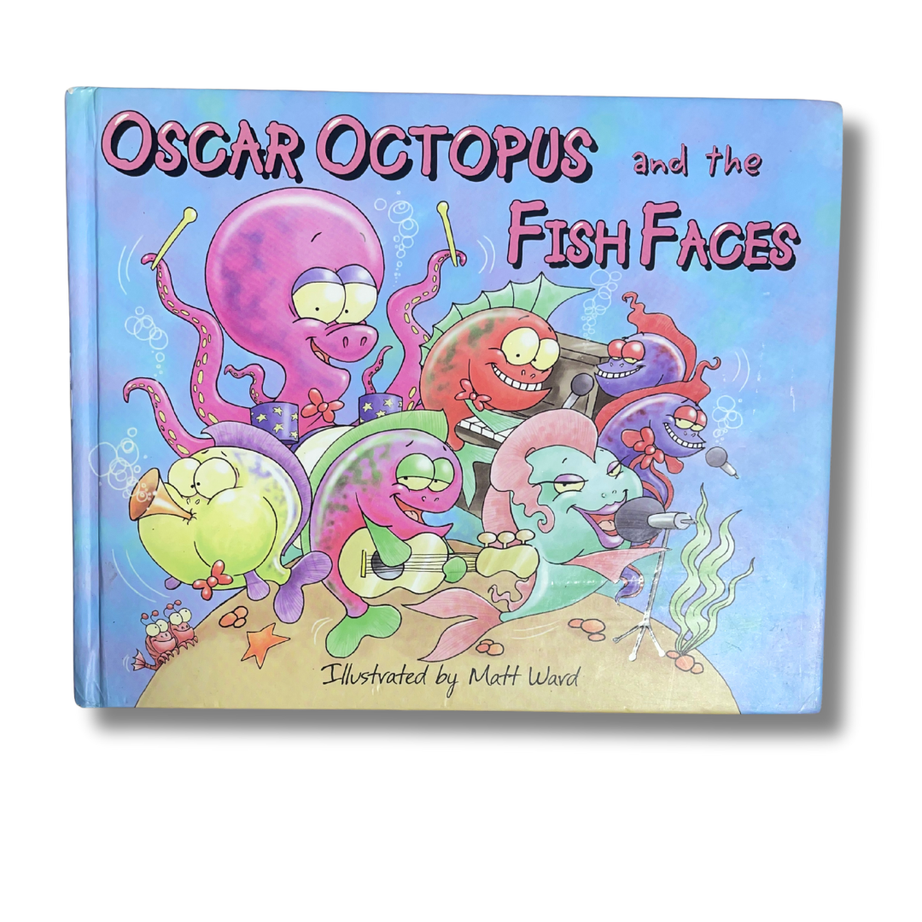 OSCAR OCTOPUS  and the FISH FACES Preloved Edition |KIDS BESTIE |KB2458