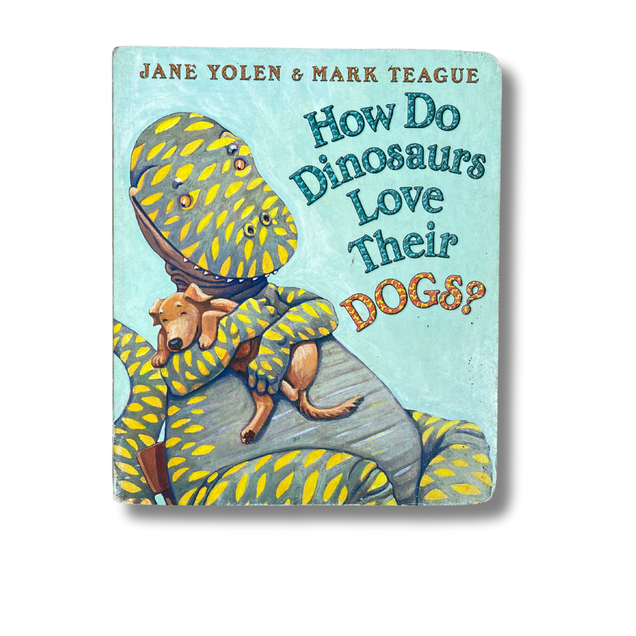 HOW DO DINOSAURS LOVE THEIR DOGS? – Preloved Edition – KidsBestie |KB3386