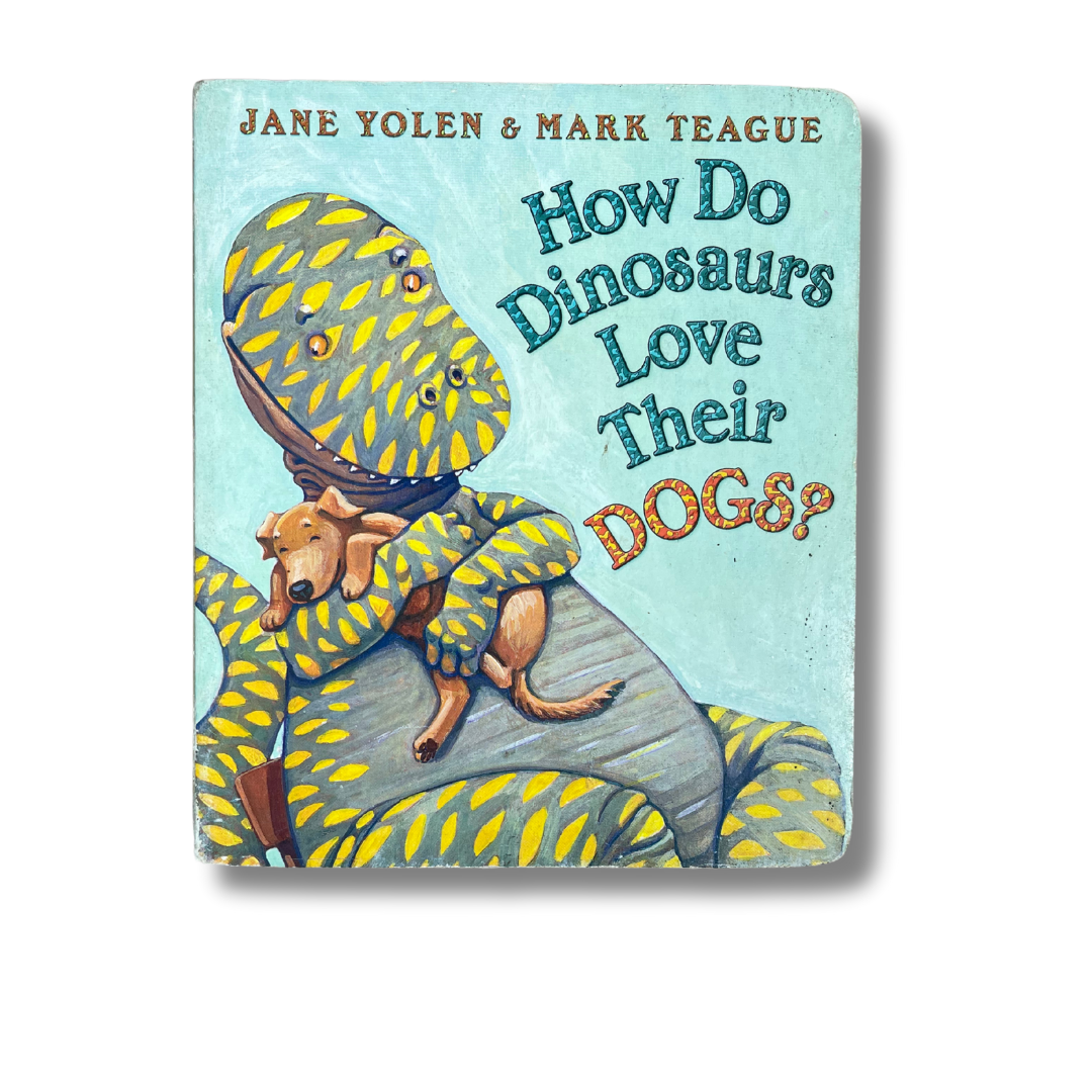 HOW DO DINOSAURS LOVE THEIR DOGS? – Preloved Edition – KidsBestie |KB3386