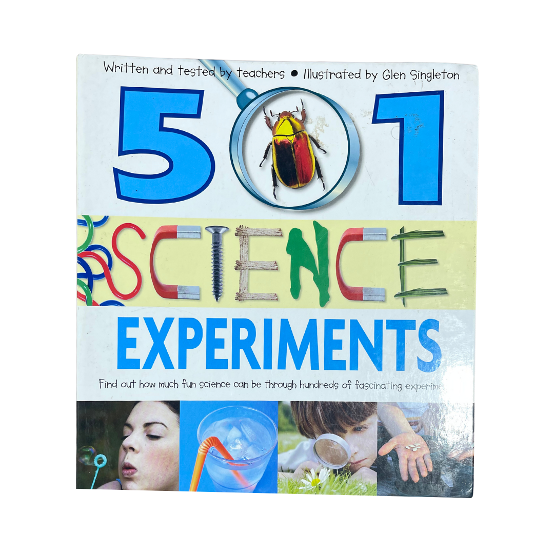 501 SCIENCE EXPERIMENTS – Preloved Edition – KidsBestie | KB3890|