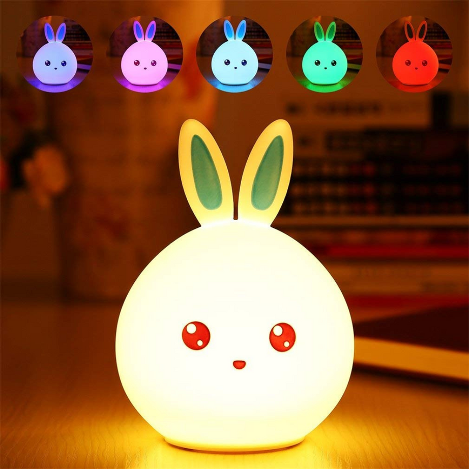 Rabbit VIP Mega Fun Rechargeable Touch Lamp  Kids pet silicone Combo Gift Set | Kidsbestie