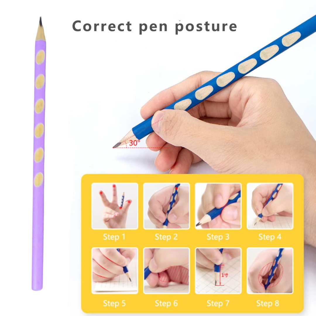 Extra Dark HB Pencils – Pack of 30 | Smooth Writing & Sketching | Non-Toxic, Break-Resistant Graphite