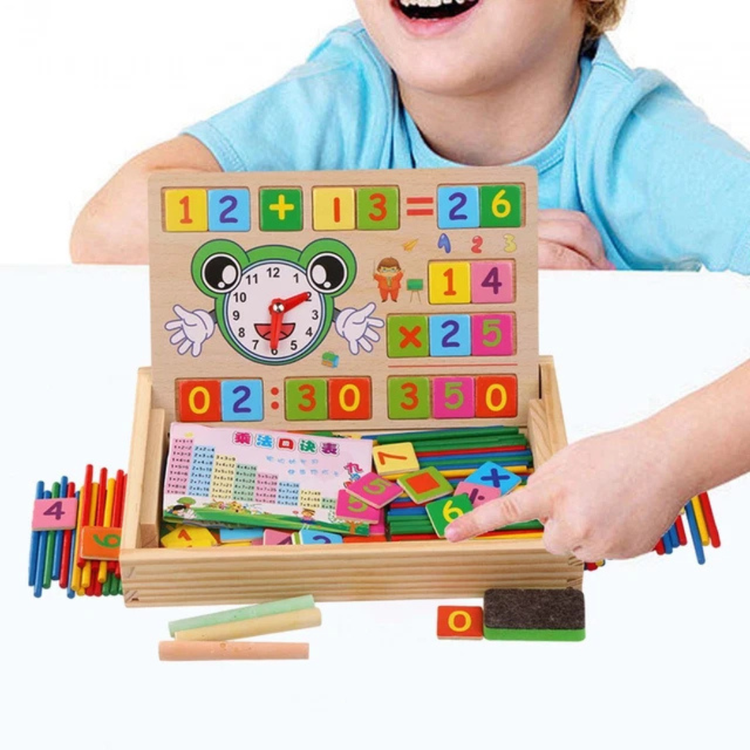 Multifunctional Operation Learning Box – Montessori Toy | KidsBestie