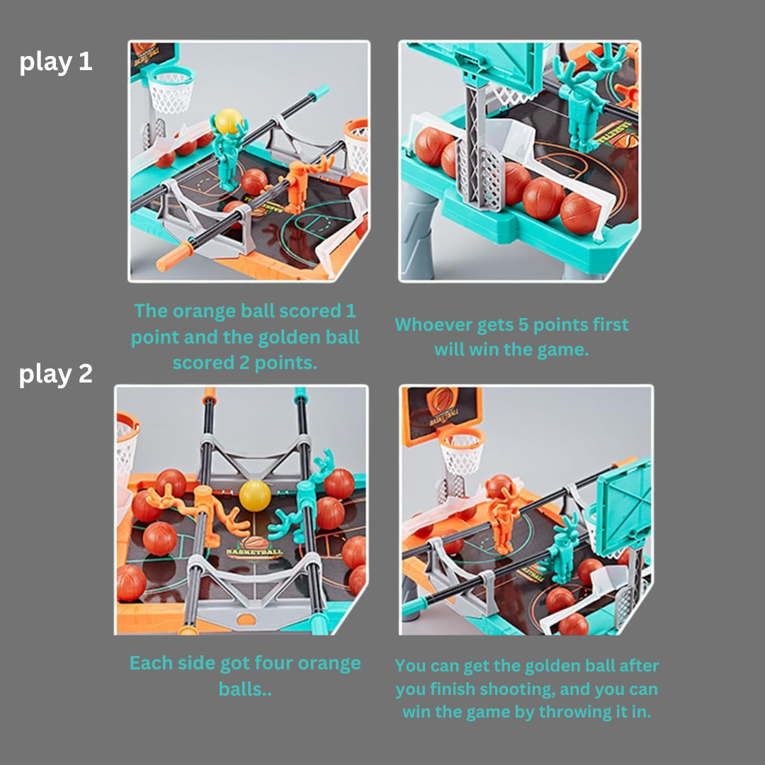 Foosketball Mini Desktop Basketbal