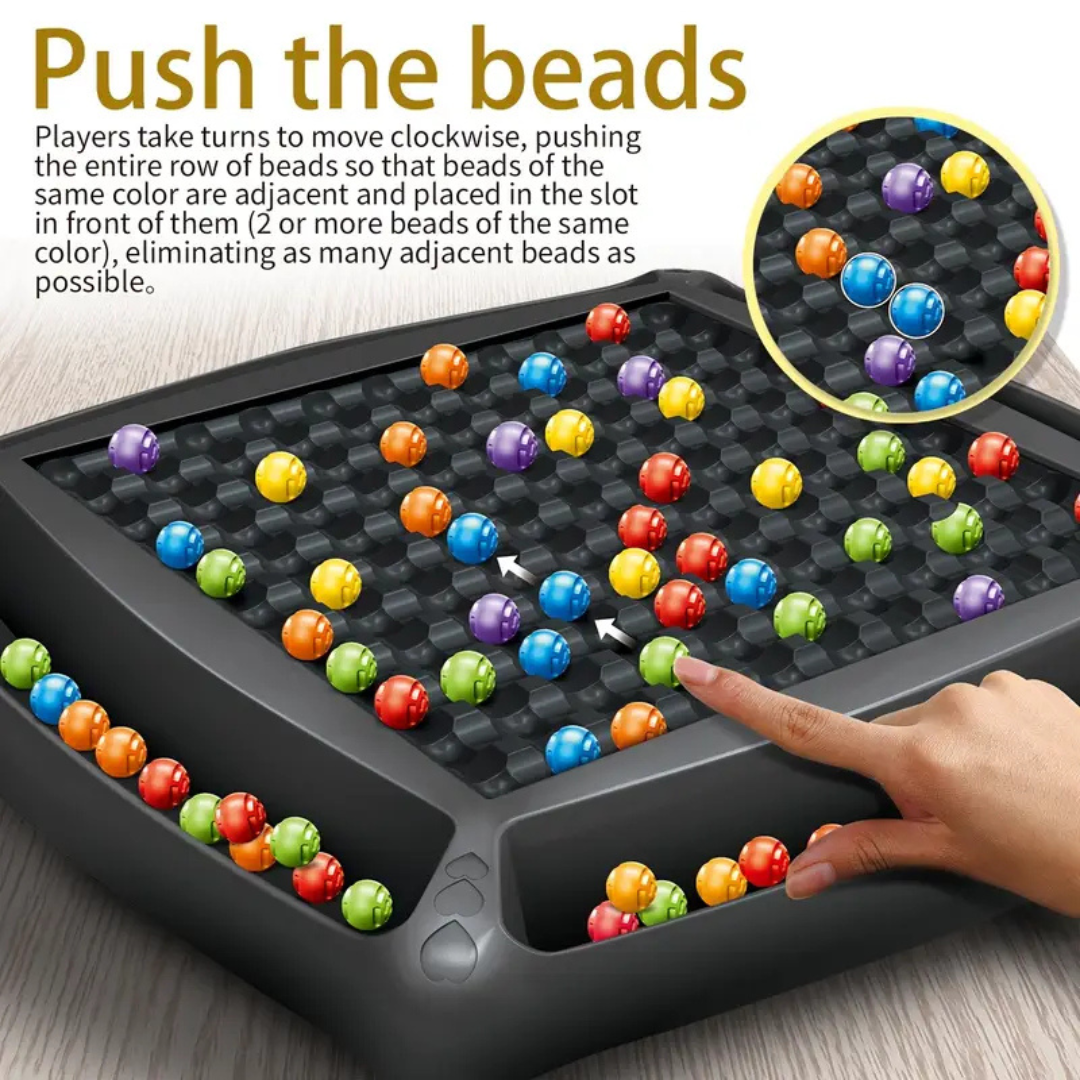 Candy Crush Rainbow Beads Chess Game - 120 Balls