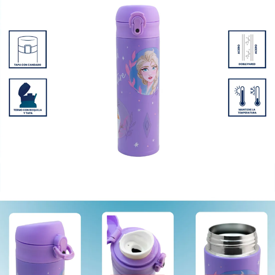 Elsa Kids Water Bottle – 500 ml Leak-Proof Drinking Container