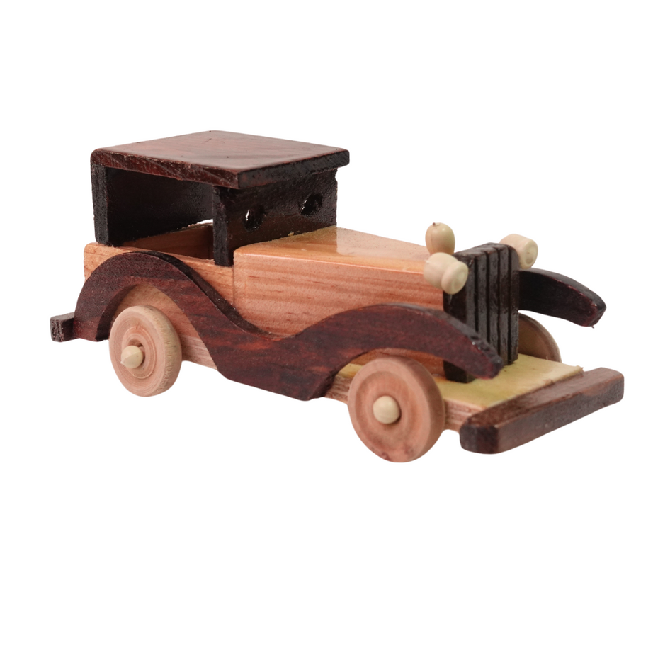 Small Wooden Car for Kids 1 Year+(Random colours will be send)