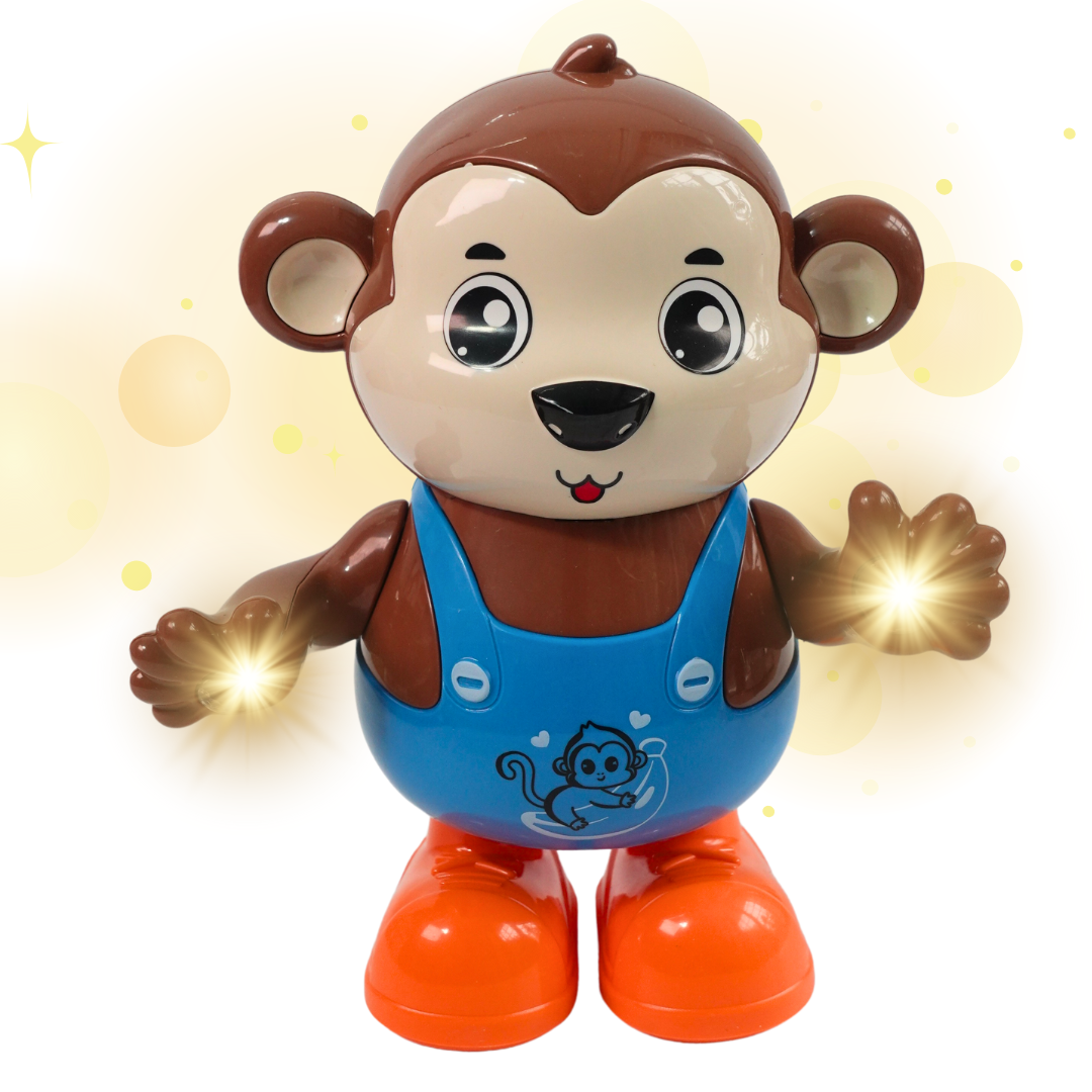 Musical Monkey Toy – Swinging and Dancing Mokey Robot Toy-1