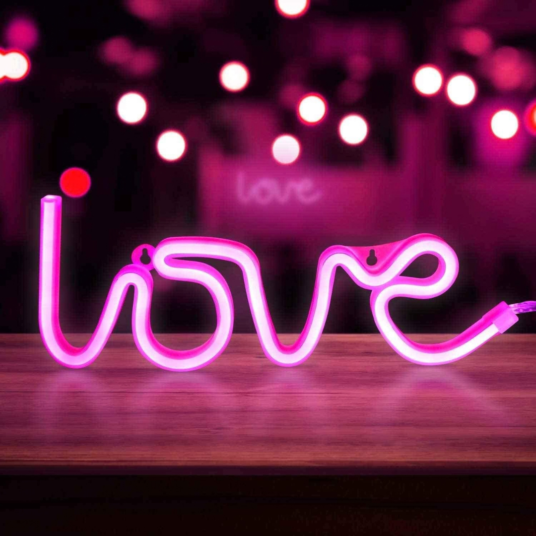 Magic Mirror Love Light and Creative Lamp Combo