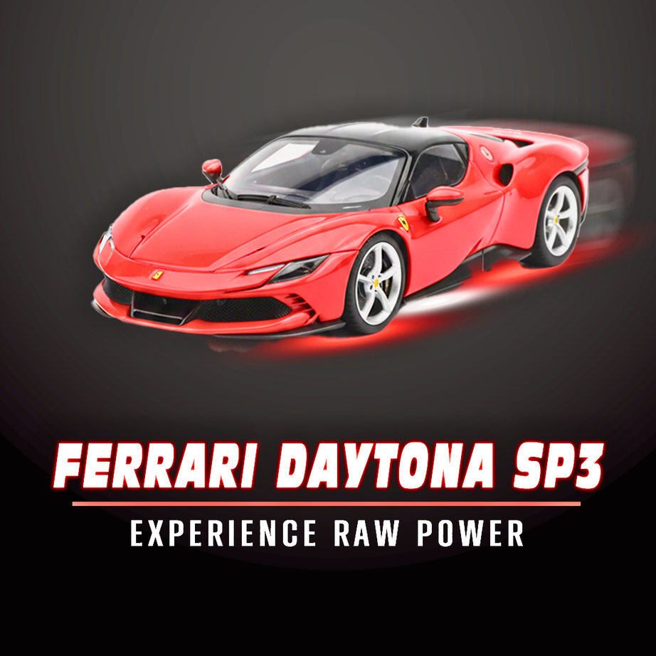 Bburago Ferrari Daytona SP3 1:64 Scale Die-Cast Model 🏎️
