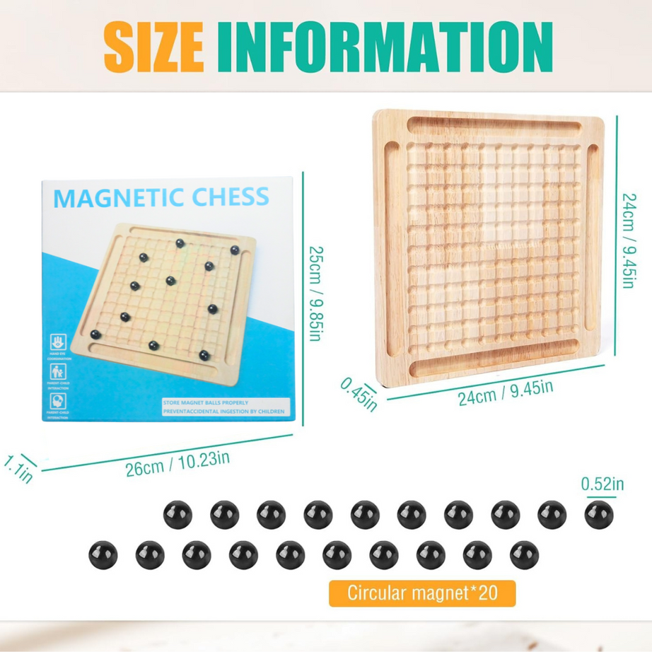 Magnetic Chess Educational Toy – KidsBestie