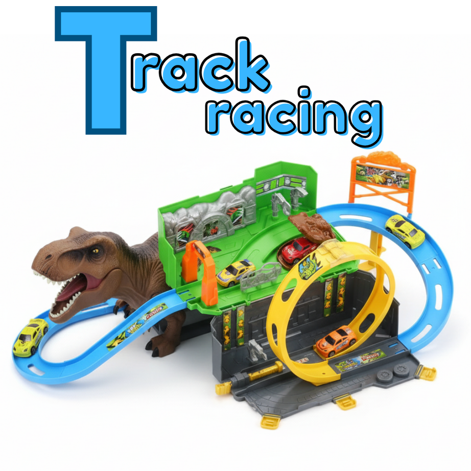 Dinosaur Track Racing – 360° Speed Adventure