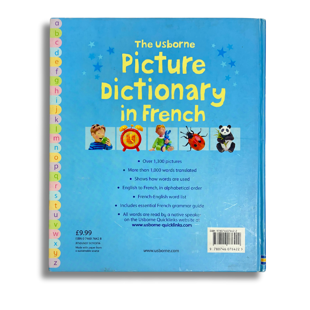 The Usborne Picture Dictionary in French – Preloved Edition | KidsBestie| kb2063
