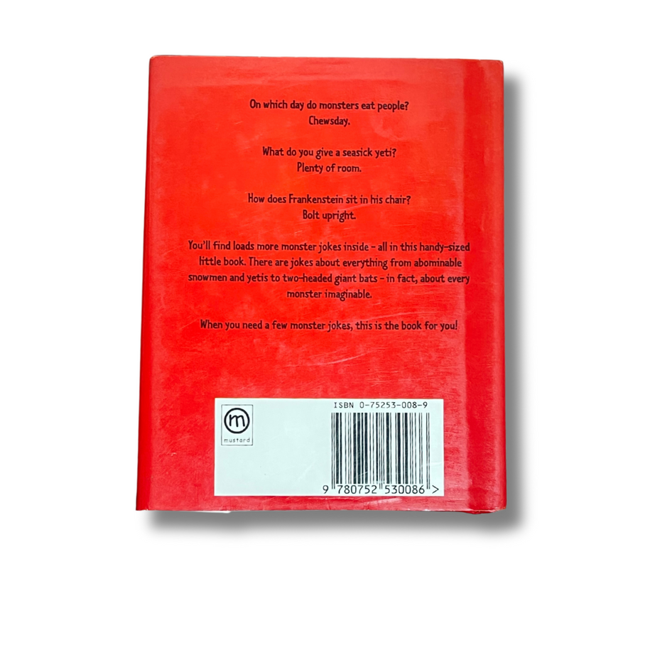 The Silly Little Book of Monster Jokes – Preloved Edition | KidsBestie | KB2383