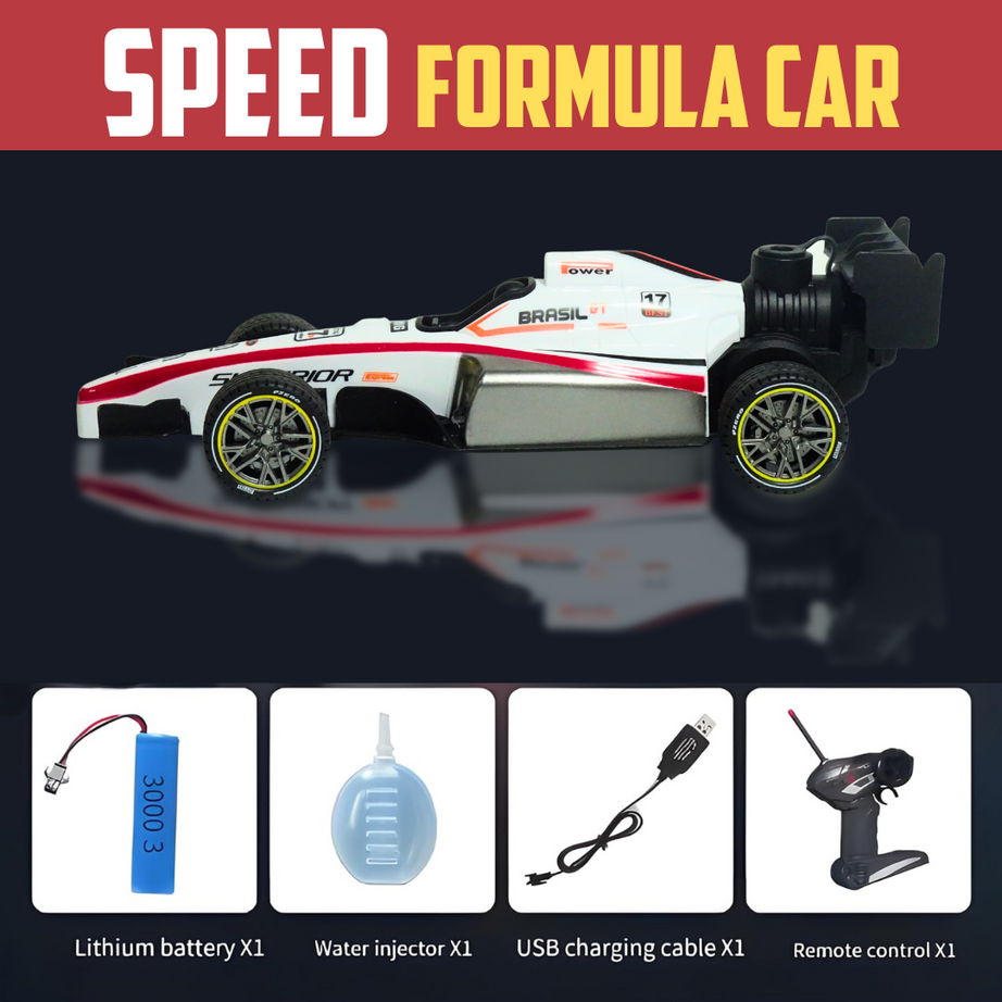 Ready-to-Race Speed Formula Car – Fast, Sleek & Thrilling! (Random Colours)