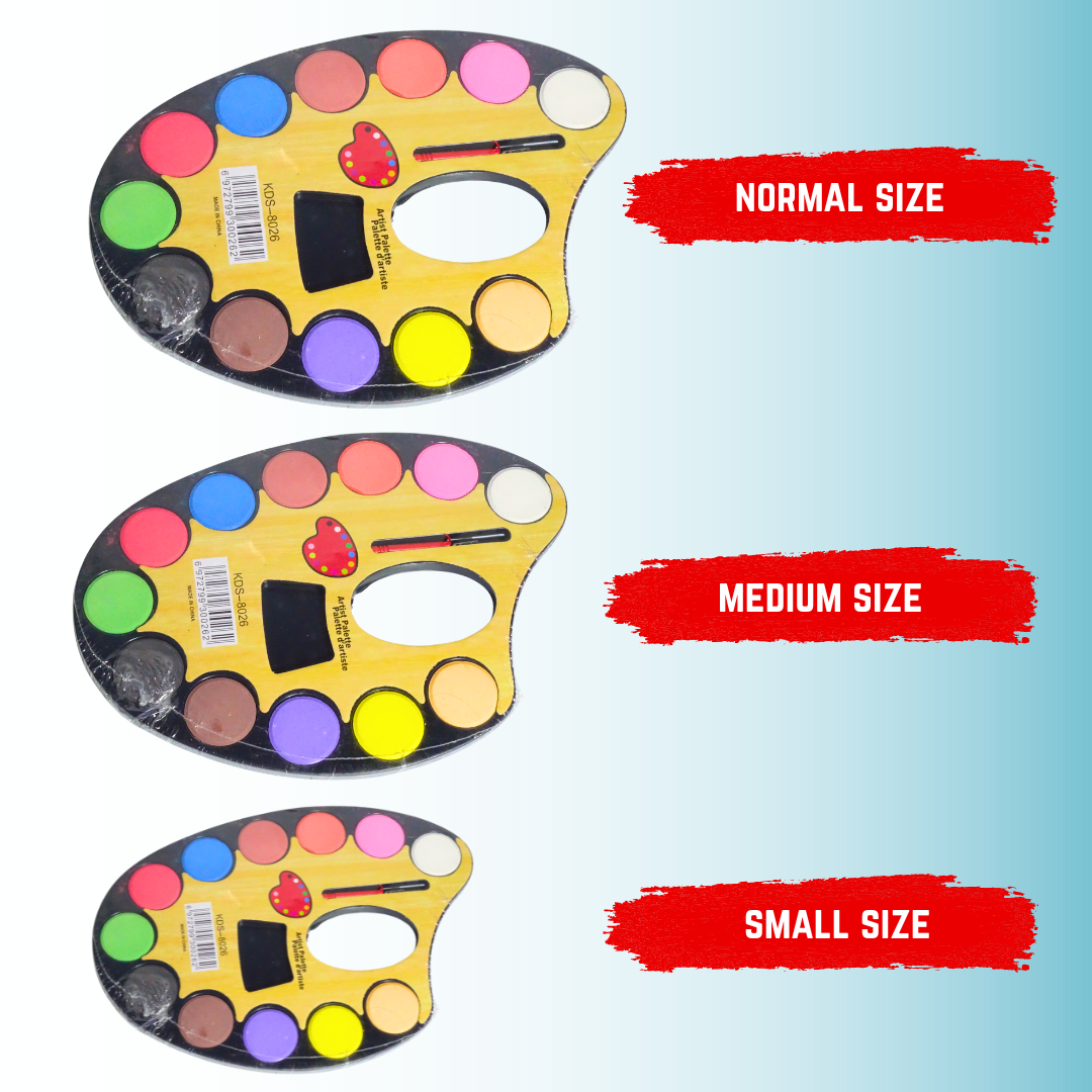 Color Palette with Brush for Kids(Medium)
