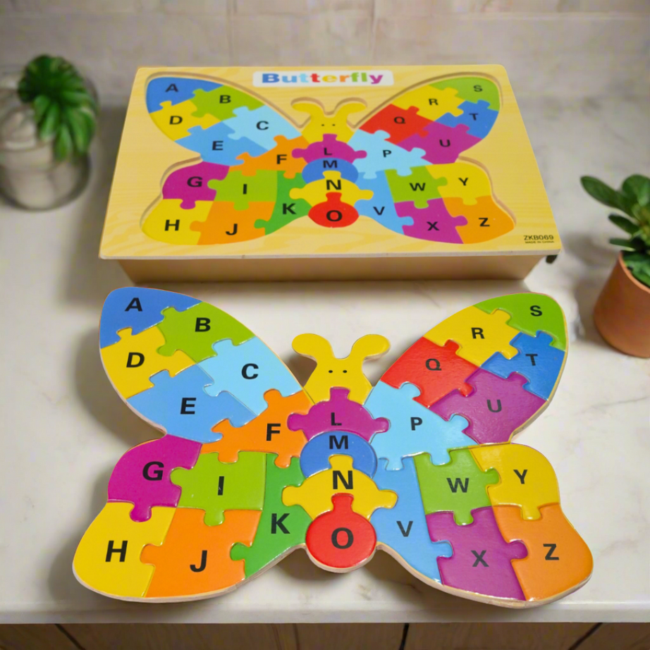 Alphabets Jigsaw Puzzle for Kids(Random design will be send)