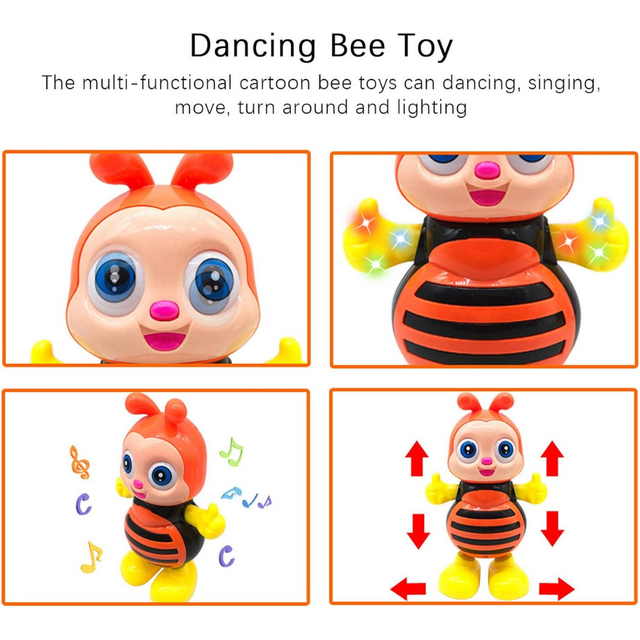 Swinging Bee Dancing Toy – Buzzing Fun with Music & Moves!